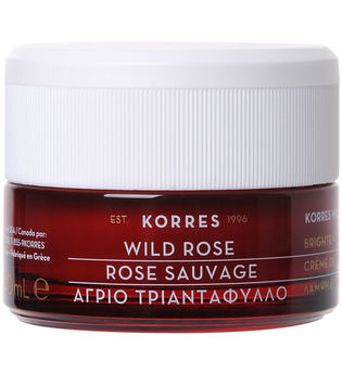 Korres natural products Wild Rose - Tagescreme für strahlenden Teint und erste Falten - normale bis Mischhaut