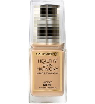 Max Factor Make-Up Gesicht Healthy Skin Harmony Miracle Foundation Nr. 47 Nude 30 ml