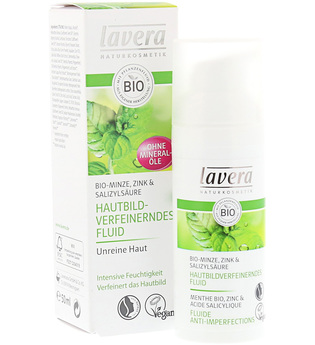 lavera Bio - Minze Minze - Hautbildverfeinerndes Fluid 50ml Gesichtsfluid 50.0 ml