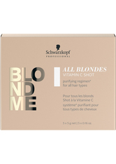 Schwarzkopf Professional BlondMe All Blondes Detox Vitamin C Shots 5x5g Haarmaske