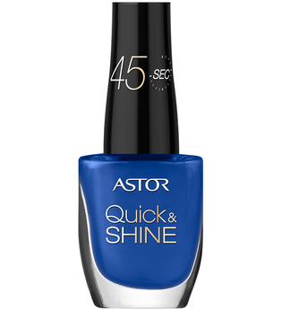 Astor Make-up Nägel Quick & Shine Nagellack Nr. 532 Striking Blue 8 ml
