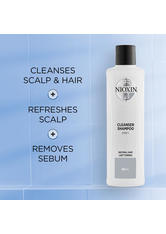 Nioxin System 1 Naturbelassenes Haar - Dezent Dünner Werdendes Haar Haarshampoo 300 ml