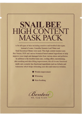 Benton BENTON Snail Bee High Content Mask Pack 10-er Set Tuchmaske 10.0 pieces