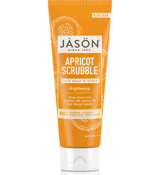 JASON Brightening Apricot Scrubble Pure Natural Facial Wash & Scrub 113g