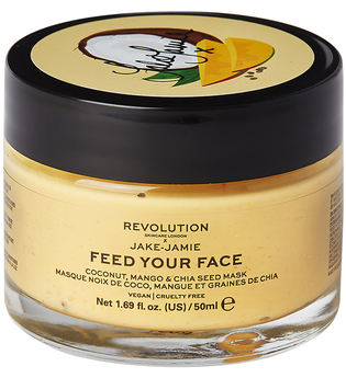 Revolution Skincare Gesichtsmasken Revolution Skincare x Jake – Jamie Coconut, Mango & Chia Seed Radiant Glow Face Mask Maske 50.0 ml