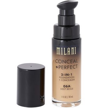 Milani - Foundation + Concealer - 2 in 1 - Conceal + Perfect - Deep Beige - 06A