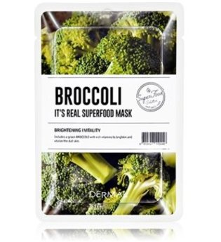 DERMAL It's Real Superfood Broccoli Tuchmaske 1 Stk