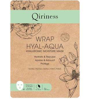QIRINESS Masken Wrap Hyal-Aqua - Feuchtigkeitsmaske 25 g