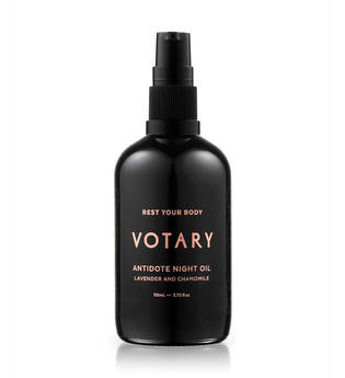 Votary Intense Night Recovery Antidote Night Oil Lavender and Chamomile Gesichtsöl 110.0 ml