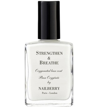 NAILBERRY Nagelpflege Strengthen & Breathe Oxygenated Base Coat And Nail Strengthener 15 ml