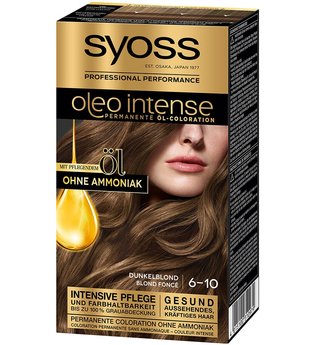 Syoss Oleo Intense Permanente Öl-Coloration Dunkelblond Haarfarbe