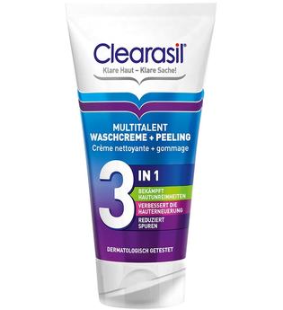 Clearasil Multitalent Waschcreme & Peeling Gesichtspeeling 150 ml