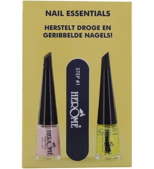 Herôme Nail Essentials Set trockene und gerippte Nägel Nagelpflegeset