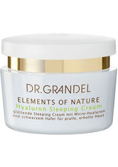 Dr. Grandel Elements Of Nature - Hyluron Sleeping Cream Glättende Nachtpflege 50 ml