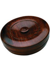 Taylor of old Bond Street Herrenpflege Sandelholz-Serie Sandalwood Herbal Shaving Hard-Soap in Wooden Bowl 100 g