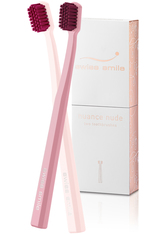 Swiss Smile Pflege Zahnpflege Geschenkset Nuance Nude Two Toothbrushes Kirschblüte & Porzellan 1 Stk.