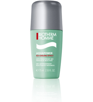 Biotherm Homme Aquapower Ice Cooling Effect Roll-On Deodorant 75.0 ml