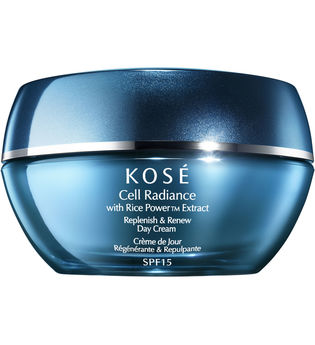Kosé Cell Radiance Rice Power Extract Replenish & Renew Day Cream LSF-15 40 ml Tagescreme