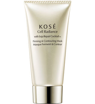 KOSÉ Cell Radiance Soja Repair Cocktail with Soja Firming & Contouring Mask 75 ml Gesichtsmaske
