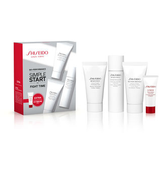 Shiseido Gesichtspflege Bio-Performance Starter Kit Advanced Super Revitalizing Cream 30 ml + Cleansing Foam 30 ml + WrinkleResist 24 Balancing Softener Enriched 30 ml + Ultimune Power Infusi