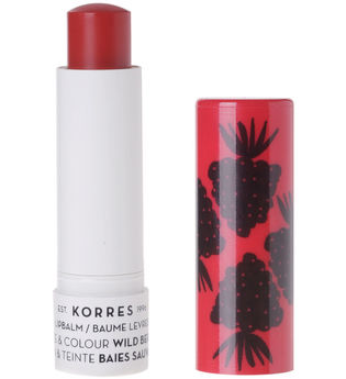Korres Gesichtspflege Lippenpflege Care & Color Lip Balm Wild Berries 5 ml