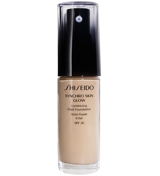 Shiseido Make-up Gesichtsmake-up Synchro Skin Glow Luminizing Fluid Foundation Nr. G4 Golden 4 30 ml