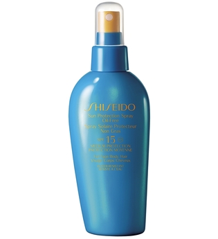 Shiseido Sun Protection Spray Oil-Free For Face/Body/Hair SPF 15 Sonnencreme 150.0 ml