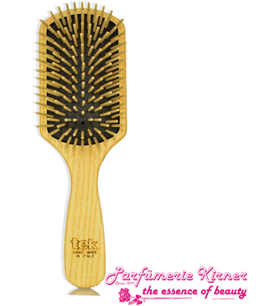 Tek - Brushes & Combs tek - Classic Holzpin Haarbürste 11-reihig (Paddelform)