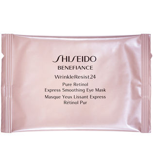 Shiseido Benefiance WrinkleResist24 Pure Retinol Express Smoothing Eye Mask (12Stück)