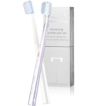 Swiss Smile Pflege Zahnpflege Whitening Tooth Brush Set 2 Whitening Zahnbürsten Medium Soft transparent & weiss 1 Stk.