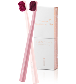 Swiss Smile Pflege Zahnpflege Geschenkset Nuance Nude Two Toothbrushes Kirschblüte & Porzellan 1 Stk.