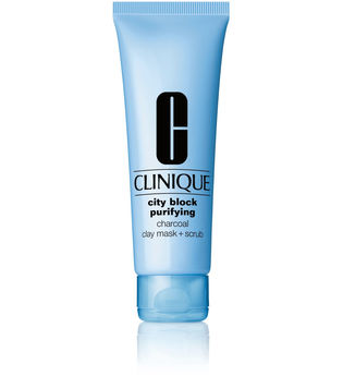 Clinique Pflege Exfoliationsprodukte City Block Purifying Charcoal Clay Mask & Scrub 100 ml
