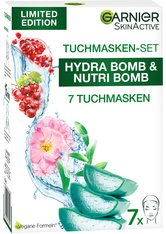Garnier SkinActive Tuchmasken-Set Hydra Bomb & Nutri Bomb Tuchmaske 1Stk