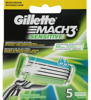 Gillette Rasierklingen »Mach3 Sensitive«, 5-tlg.