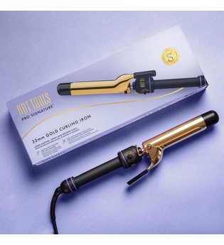 HOT TOOLS Black Gold Pro Signature 32mm Curling Tong Lockenstyler 1.0 pieces