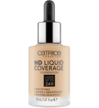 Catrice Teint Make-up HD Liquid Coverage Foundation Nr. 038 Honey Beige 30 ml