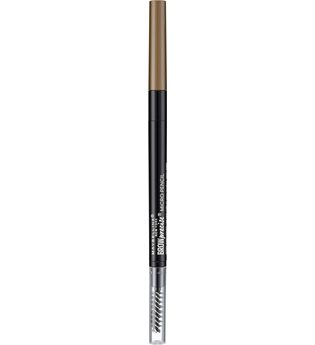 MAYBELLINE NEW YORK Augenbrauen-Stift »Eye Brow Precise Micro Pencil«, formgebende Bürstchen, natur, Soft Brown