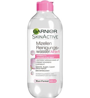 Garnier Skin Active Mizellen Reinigungswasser All-in-1 Empfindliche Haut Mizellenwasser 400.0 ml