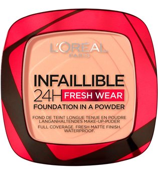 L'Oréal Paris Infaillible 24H Fresh Wear Make-Up-Puder 245 Golden Honey Puder 9g Kompakt Foundation