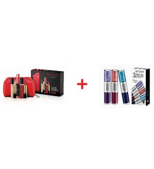 Revlon Produkte Geschenkset bestehend aus Lippenstifte und Glitter Nagellack Geschenkset 1.0 st