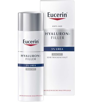 Eucerin Hyaluron-Filler Urea Nachtpflege Creme + gratis Eucerin UreaRepair PLUS Lotion 10% (150 ml) 50 Milliliter