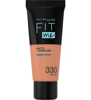 Maybelline Fit Me! Matte + Poreless Make-Up Nr. 330 Toffee Foundation 30ml Flüssige Foundation