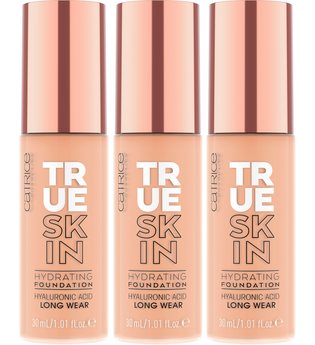 Catrice Make-up »True Skin Hydrating Foundation«, 3-tlg.