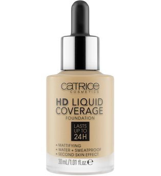 Catrice Teint Make-up HD Liquid Coverage Foundation Nr. 035 Natural Beige 30 ml