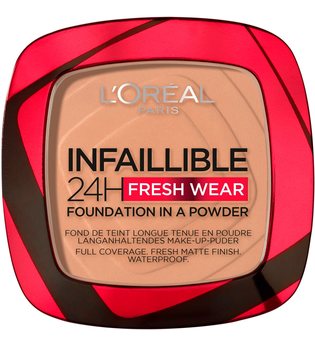 L'Oréal Paris Infaillible 24H Fresh Wear Make-Up-Puder 220 Sand Puder 9g Kompakt Foundation