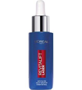 L'Oréal Paris Revitalift Laser Anti-Falten Nacht Serum mit purem Retinol Gesichtsserum 30 ml