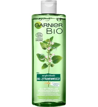 Garnier Bio Zitronenmelisse All-in-1 Mizellen Reinigungswasser Reinigungsfluid 400 ml Gesichtswasser