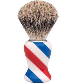 ERBE Rasierpinsel »M«, Dachshaar, Barbershop Design/Stripes