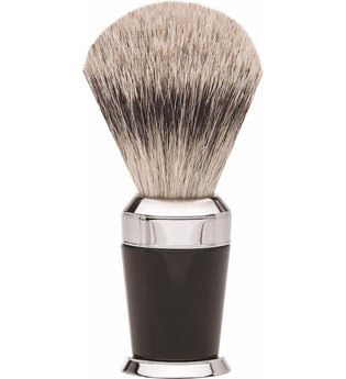 Erbe Shaving Shop Premium Design PARIS Rasierpinsel Silberspitz Edelharz schwarz