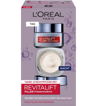 L’Oréal Paris Revitalift Filler Geschenkset mit Tages- & Nachtpflege Gesichtspflegeset 1.0 pieces